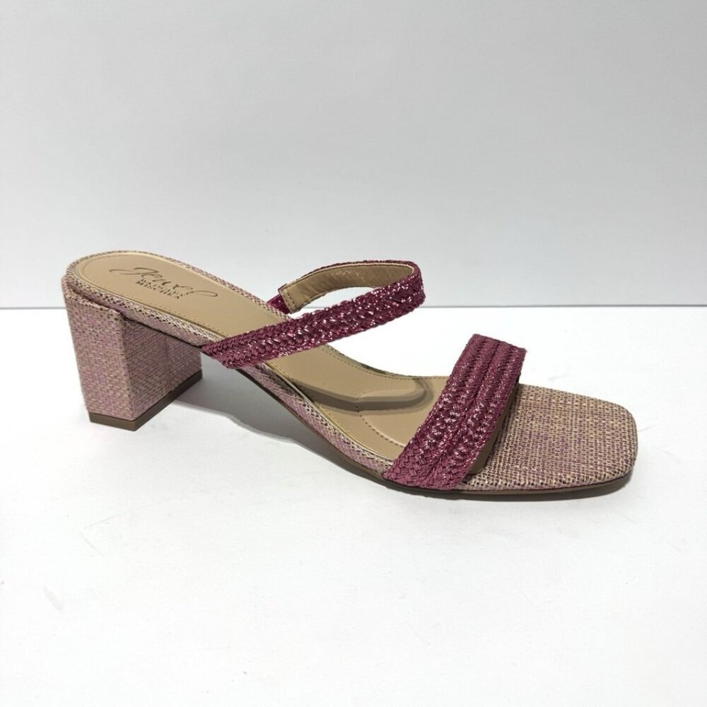 Badgley Mischka Womens Heat Sandal Pink Size 11 M